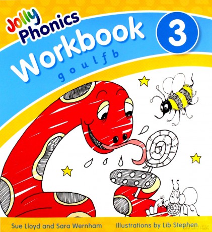 Jolly Phonics Workbook 3: in Precursive Letters British English edition - Sue Lloyd [KSIĄŻKA]