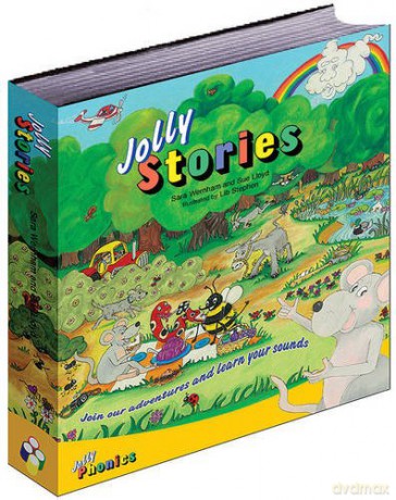 Jolly Stories: In Precursive Letters British English edition Jolly Phonics - Sara Wernham [KSIĄŻKA]