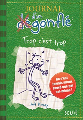 Journal Dun Degonfle 3Trop Cest Trop - Jeff Kinney [KSIĄŻKA]