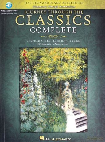 Journey Through The Clasics Complete Linn Jennifer Pf Bk/2Cd: Volumes 1-4 Hal Leonard Piano Repertoire [KSIĄŻKA]