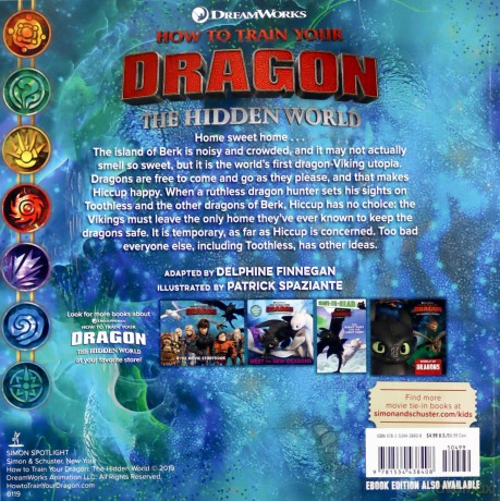 Journey to New Berk How to Train Your Dragon: The Hidden World - Patrick Spaziante [KSIĄŻKA]
