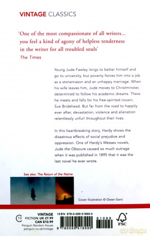 Jude the Obscure - Thomas Hardy [KSIĄŻKA]