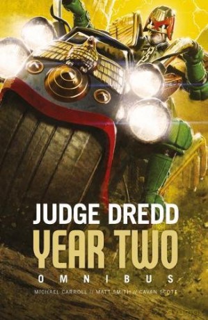 Judge Dredd Year Two: Volume 2 Judge Dredd: The Early Years - Michael Carroll [KSIĄŻKA]