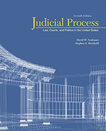 Judicial Process: Law, Courts, and Politics in the United States - Stephen Meinhold [KSIĄŻKA]
