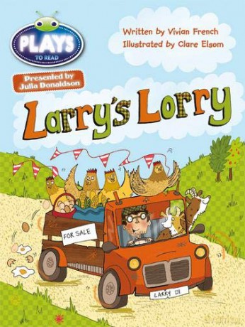 Julia Donaldson Plays Green/1B Larry's Lorry 6-pack BUG CLUB - Vivian French [KSIĄŻKA]