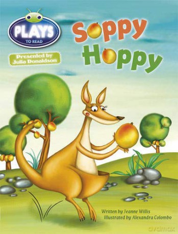 Julia Donaldson Plays Green/1B Soppy Hoppy 6-pack BUG CLUB - Rachael Sutherland [KSIĄŻKA]