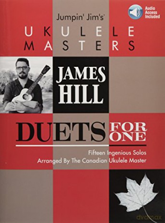 Jumpin' Jim's Ukulele Masters - Duets For One, James Hill Includes Online Access Code - Jim Beloff [KSIĄŻKA]