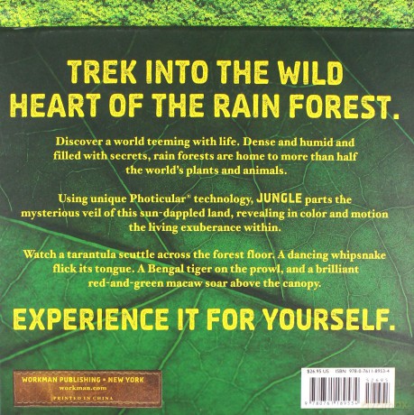 Jungle: A Photicular Book Photicular Books - Animal Kingdom - Dan Kainen [KSIĄŻKA]