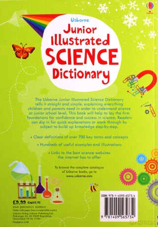 Junior Illustrated Science Dictionary: 1 Illustrated Dictionaries and Thesauruses - Sarah Khan [KSIĄŻKA]
