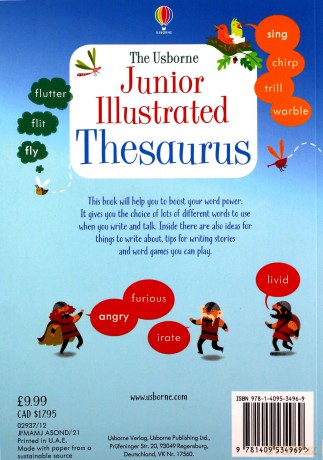 Junior Illustrated Thesaurus - James Maclaine [KSIĄŻKA]