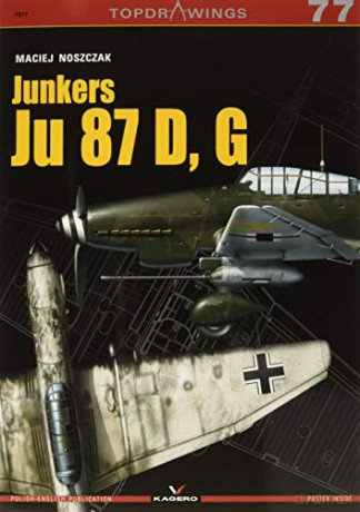 Junkers Ju 87 D, G: 7077 Top Drawings - Maciej Noszczak [KSIĄŻKA]