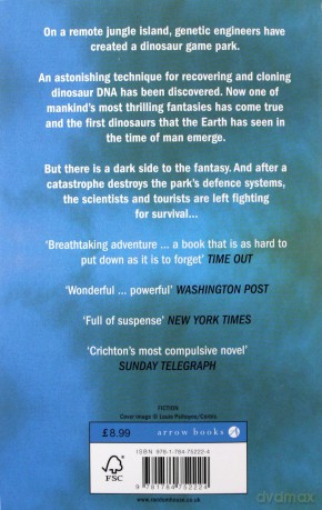 Jurassic Park - Michael Crichton [KSIĄŻKA]