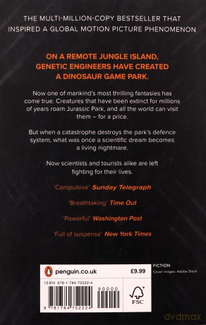 Jurassic Park - Michael Crichton [KSIĄŻKA]