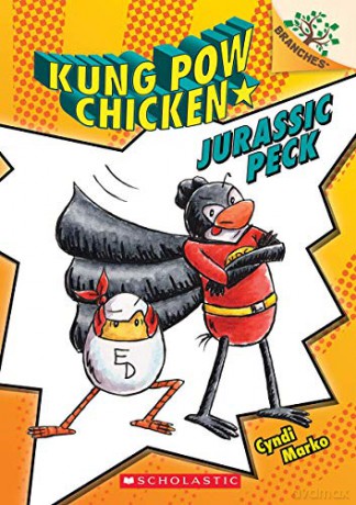 Jurassic Peck: A Branches Book Kung POW Chicken #5, 5 - Cyndi Marko [KSIĄŻKA]