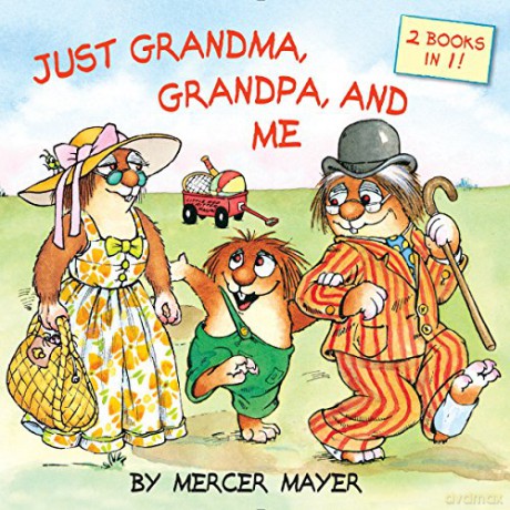 Just Grandma, Grandpa, and Me Little Critter PicturebackR - Mercer Mayer [KSIĄŻKA]