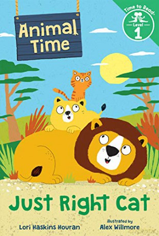 Just Right Cat Animal Time: Time to Read, Level 1 - Lori Haskins Houran [KSIĄŻKA]