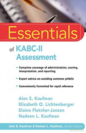 KABC-II Essentials: 95 Essentials of Psychological Assessment - Alan S. Kaufman [KSIĄŻKA]