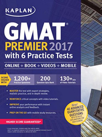Kaplan GMAT Premier 2016 with 6 Practice Tests - Kaplan USA [KSIĄŻKA]