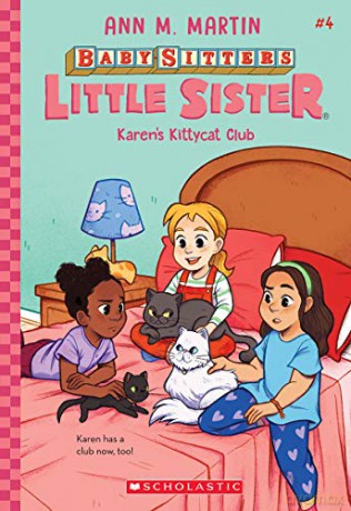 Karen's Kittycat Club Baby-Sitters Little Sister #4, 4 - Ann M. Martin [KSIĄŻKA]