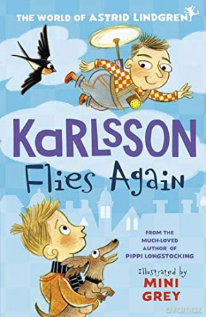 Karlsson Flies Again - Astrid Lindgren [KSIĄŻKA]
