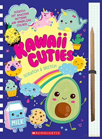 Kawaii Cuties: Scratch Magic - Becky Herrick [KSIĄŻKA]