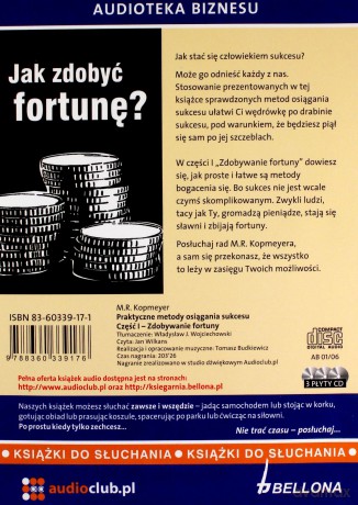 Praktyczne Metody Osiągania Sukcesu Cz.I - M.R.Kopmeyer [AUDIOBOOK] [CD]