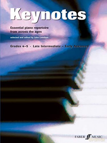 Keynotes Grades 4-5 Piano Solo: Grade 4-5 - John Lenehan [KSIĄŻKA]