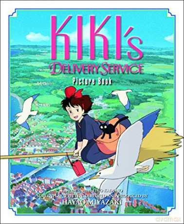 Kikis Delivery Service Picture Book Hc - Hayao Miyazaki [KOMIKS]