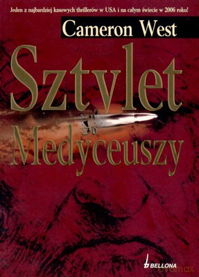 Sztylet Medyceuszy - Cameron West [KSIĄŻKA]