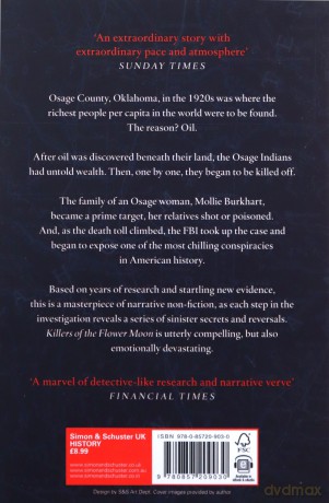 Killers of the Flower Moon: Oil, Money, Murder and the Birth of the FBI - David Grann [KSIĄŻKA]