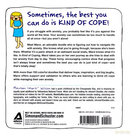 Kind of Coping: An Illustrated Look at Life with Anxiety - Maureen Marzi Wilson [KOMIKS]