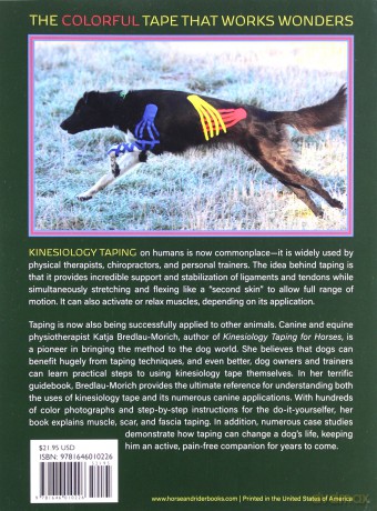 Kinesiology Taping for Dogs: The Complete Guide to Taping for Canine Health and Fitness - Bredlau-Morich [KSIĄŻKA]