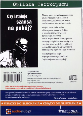 Spirala Nienawiści Książki Do Słuchania - Jurij Wołkoński (ecopack) [AUDIOBOOK] [CD]