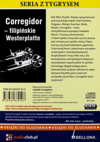 Upadek Corregidoru - Rajmund Szubański [AUDIOBOOK] [CD]