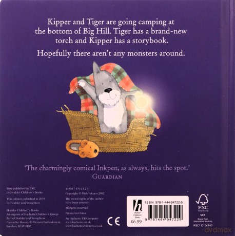 Kipper: Kipper's Monster - Mick Inkpen [KSIĄŻKA]
