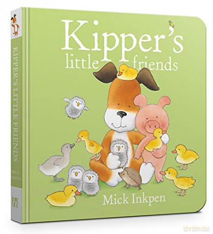 Kipper's Little Friends Board Book - Mick Inkpen [KSIĄŻKA]