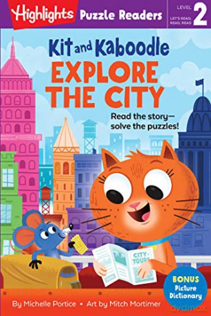 Kit and Kaboodle Explore the City Highlights Puzzle Readers - Michelle [KSIĄŻKA]