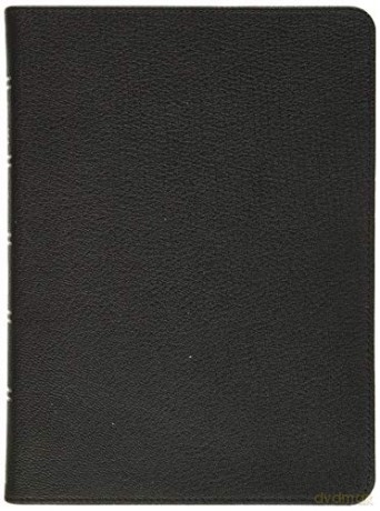 KJV Clarion Reference Bible, Black Edge-lined Goatskin Leather, KJ486:XE Black Goatskin Leather - Bible [KSIĄŻKA]