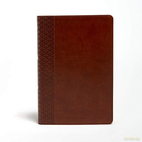 KJV Everyday Study Bible, British Tan LeatherTouch: Black Letter, Study Notes, Illustrations, Aricles, Easy-To-Carry, Ribbon Marker, Easy-To-Read Bible Serif Type - CSB Bibles by Holman CSB Bibles by Holman [KSIĄŻKA]