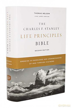 KJV, Charles F. Stanley Life Principles Bible, 2nd Edition, Hardcover, Comfort Print: Growing in Knowledge and Understanding of God Through His Word - Charles Stanley [KSIĄŻKA]