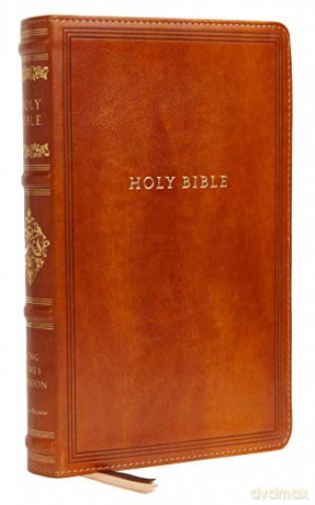 KJV, Sovereign Collection Bible, Personal Size, Leathersoft, Brown, Red Letter Edition, Comfort Print: Holy Bible, King James Version [KSIĄŻKA]