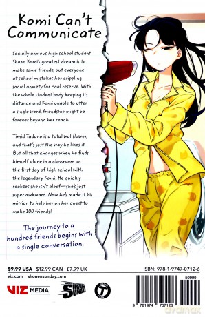 Komi Can't Communicate Vol 1: Volume 1 - Tomohito Oda [KSIĄŻKA]