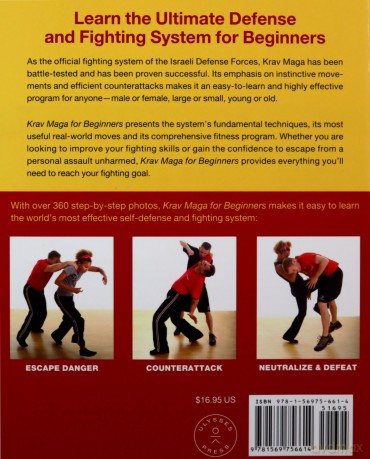 Krav Maga for Beginners: A Step-By-Step Guide to the World's Easiest-To-Learn, Most-Effective Fitness and Fighting Program - Darren Levine [KSIĄŻKA]