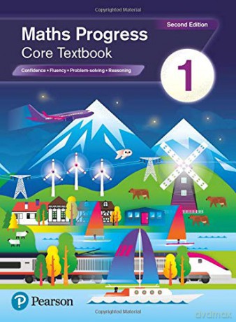 KS3 Maths 2019: Core Book 1: Second Edition Maths Progress Second Edition - Katherine Pate [KSIĄŻKA]