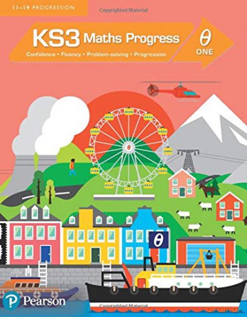 KS3 Maths Progress Student Book Theta 1: Confidence, Fluency, Problem-Solving, Progression Maths Progress 2014 - Pearson [KSIĄŻKA]