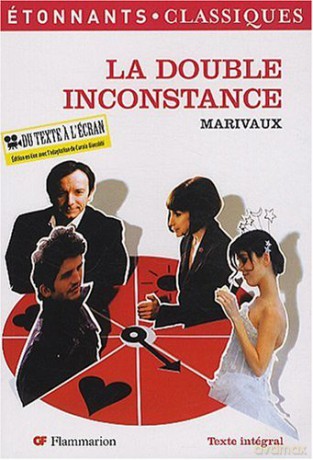 La Double Inconstance - Pierre Carlet Marivaux [KSIĄŻKA]