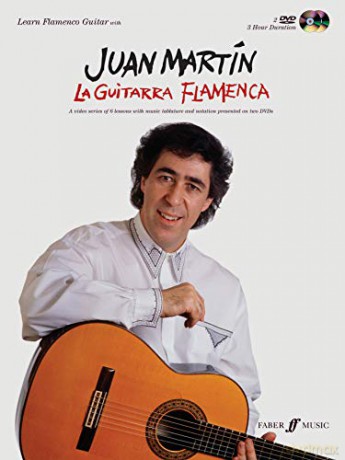 La Guitarra Flamenca Guitar Tutor with 2 Free DVDs Faber Edition - Juan Martin [KSIĄŻKA]