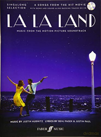 La La Land Singalong Selection with Free CD Vocal Piano: Music from the Motion Picture Soundtrack - Justin Paul [KSIĄŻKA]