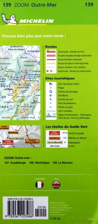 La Reunion - Zoom Map 139: Map Michelin Zoom Maps, 139 - Michelin [KSIĄŻKA]
