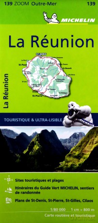 La Reunion - Zoom Map 139: Map Michelin Zoom Maps, 139 - Michelin [KSIĄŻKA]